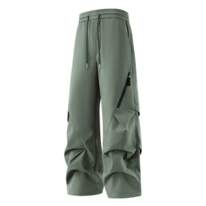 Men’s Functional Wide-Leg Cargo Pants